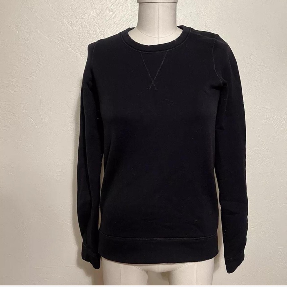 lululemon athletica Black Crew Neck Sweater